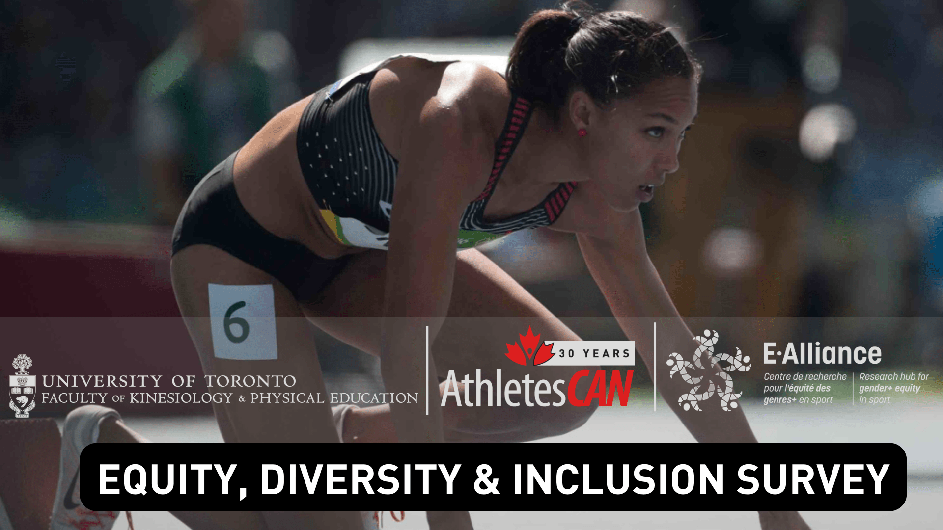 AthletesCAN to conduct landscape equity, diversity and inclusion survey of members in partnership with U of T and E-Alliance