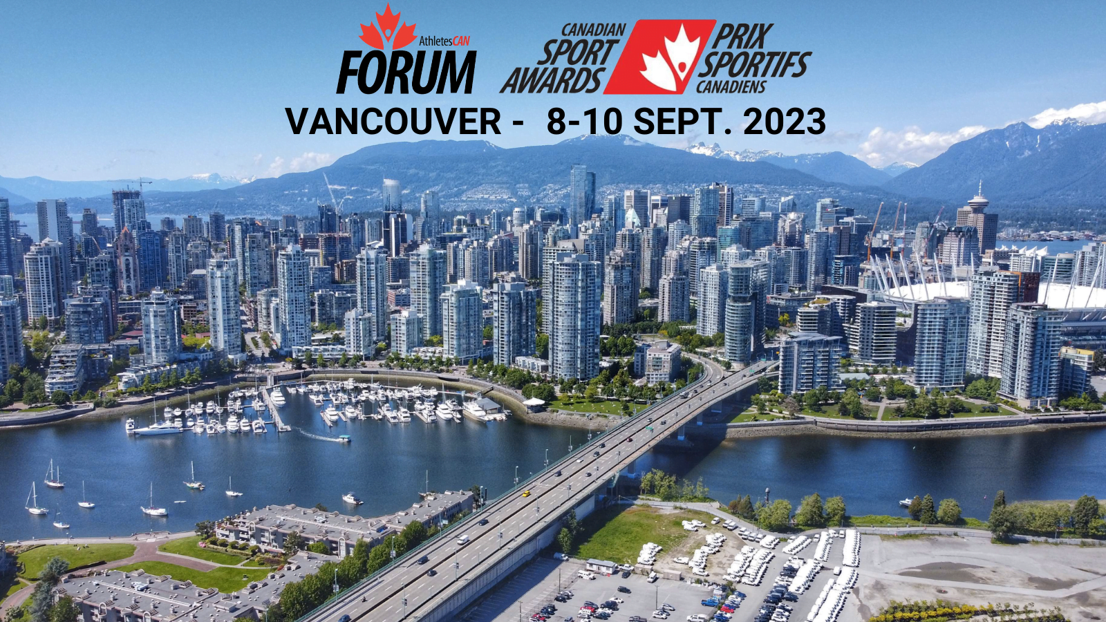 Forum d'AthlètesCAN 2023 et les Prix sportifs canadiens, le 8-10 septembre, Vancouver