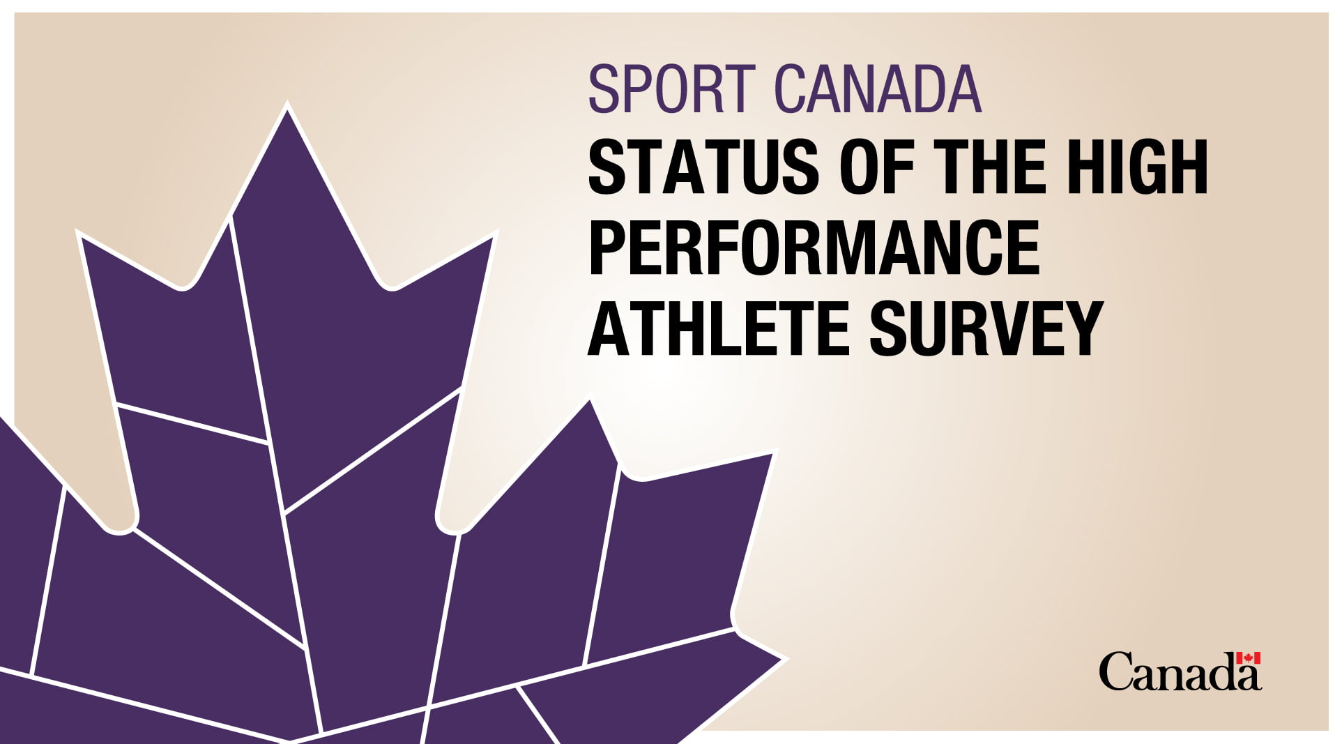 Sport Canada Status of the High Performance Athlete Survey