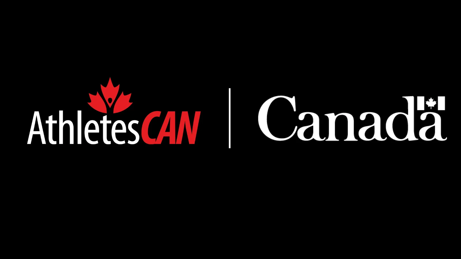 Logos of AtheletesCAN and Sport Canada / Logos d'AthlètesCAN et Sport Canada