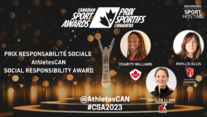 AthletesCAN Social Responsibility Award Nominees / Nominés : Prix Responsabilité sociale AthlètesCAN
