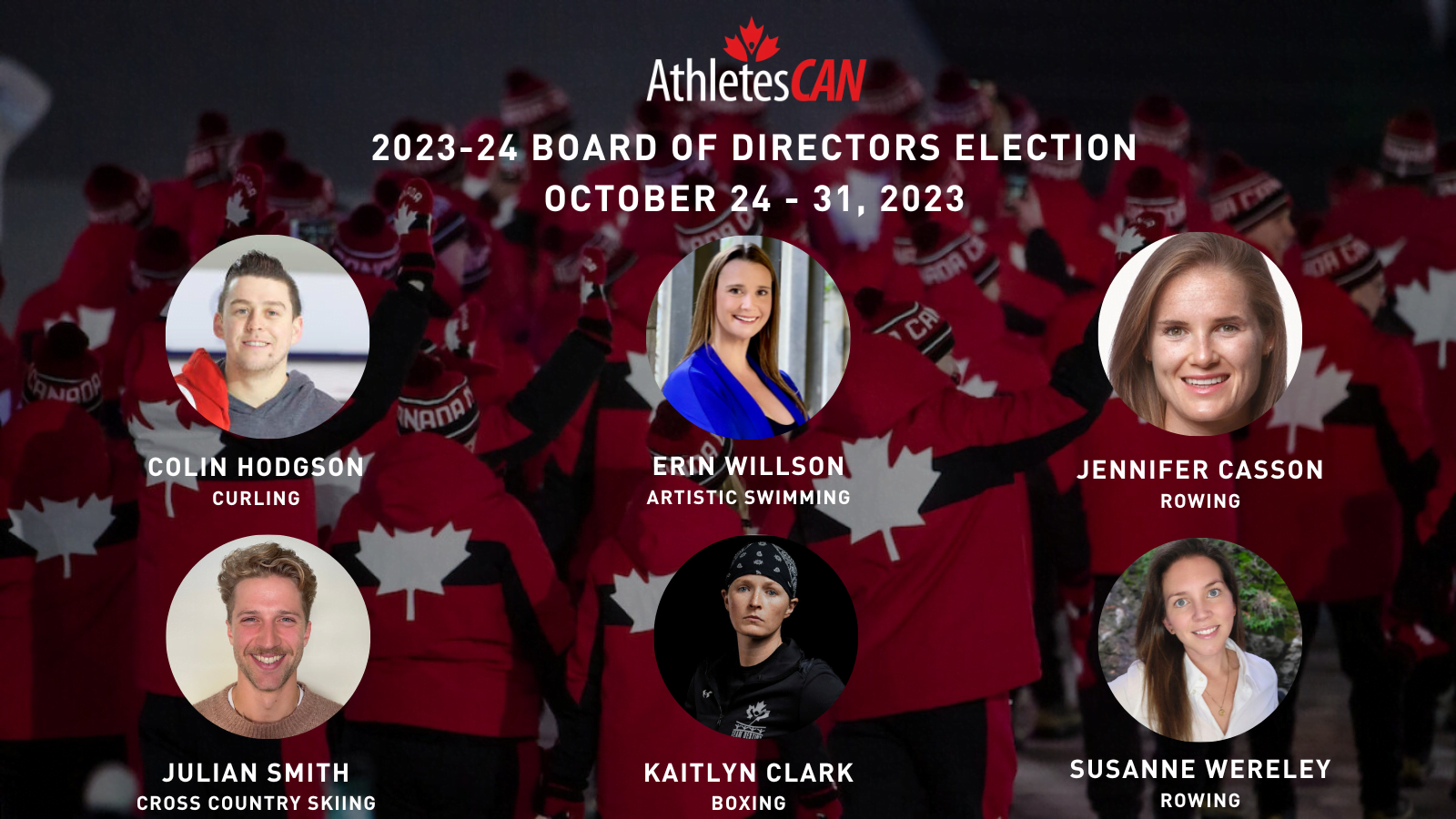 AthletesCAN 2023-24 Board of Directors Nominees