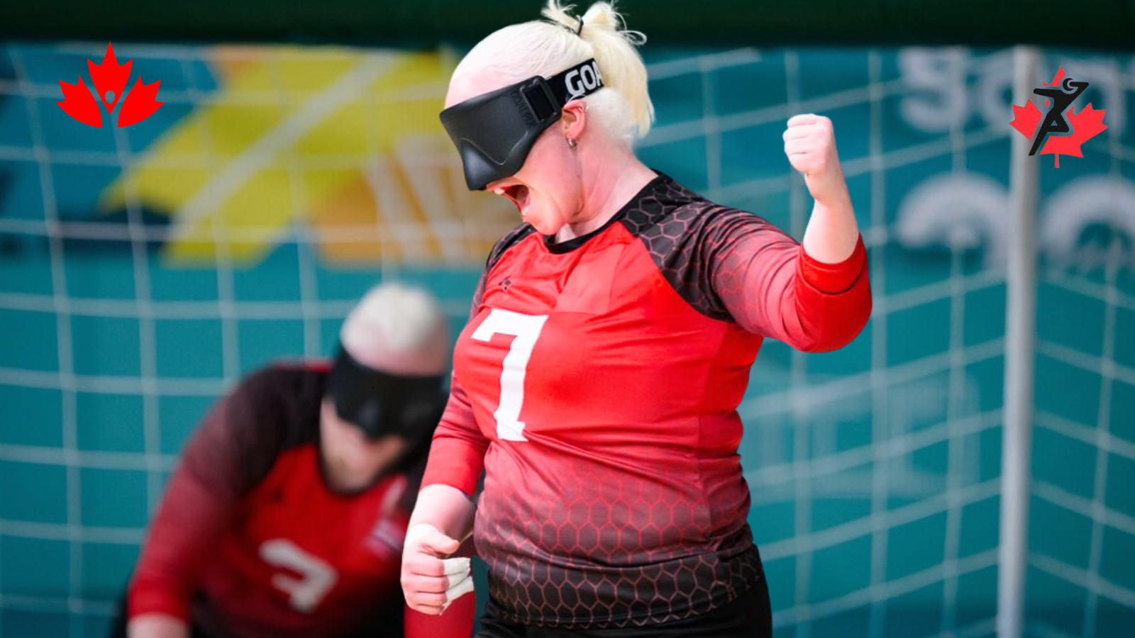 Pleins feux sur une représentante des athlètes : Amy Burk – Goalball
