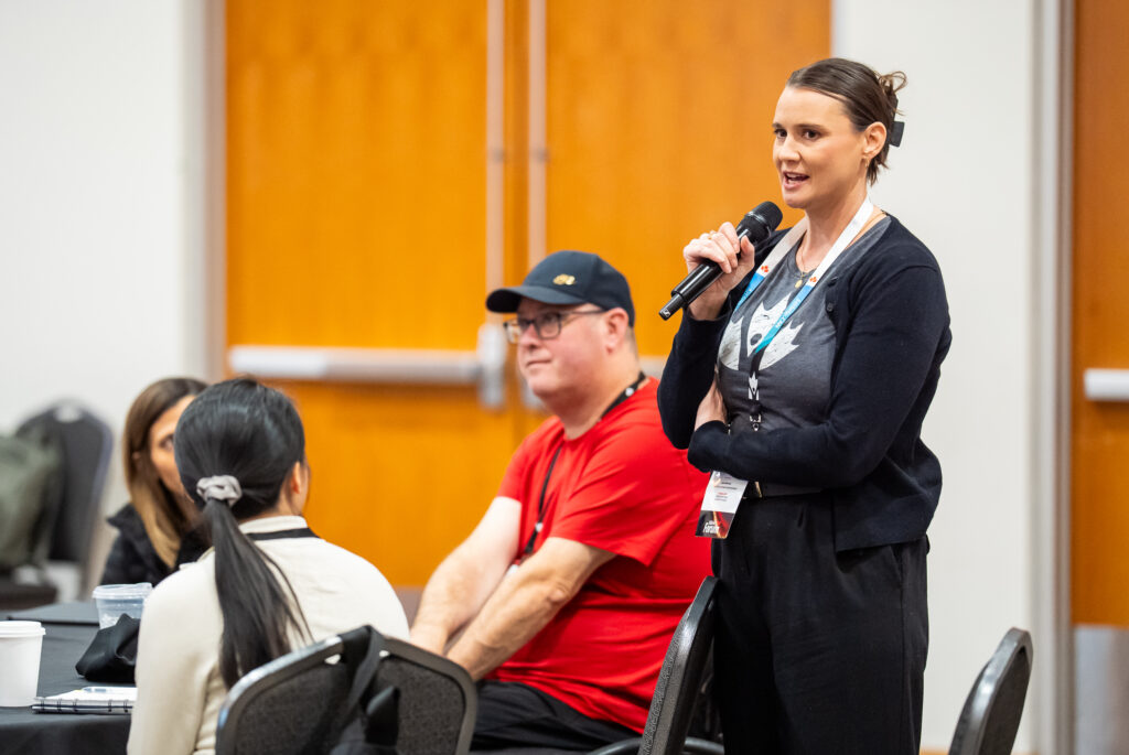 Highlights from the 2025 AthletesCan Forum and Awards at Winsport’s Markin McPhail Centre Legacy Room in Calgary, AB on October 3, 2025. (Photo: Dave Holland/AthletesCan).