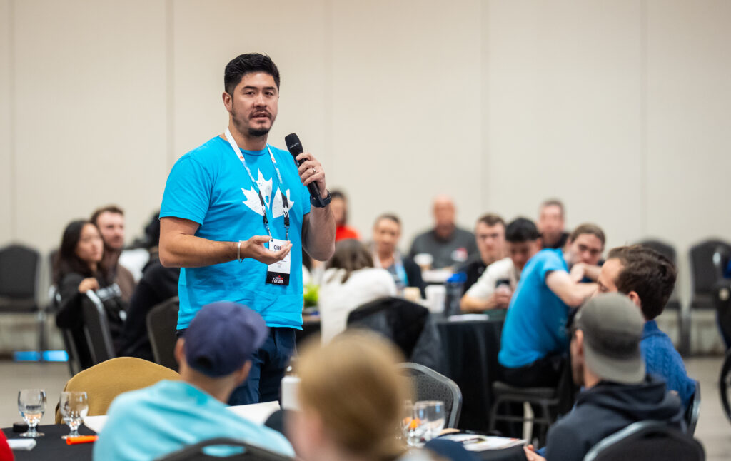 Highlights from the 2025 AthletesCan Forum and Awards at Winsport’s Markin McPhail Centre Legacy Room in Calgary, AB on October 3, 2025. (Photo: Dave Holland/AthletesCan).