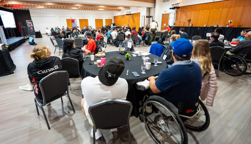 Highlights from the 2025 AthletesCan Forum and Awards at Winsport’s Markin McPhail Centre Legacy Room in Calgary, AB on October 3, 2025. (Photo: Dave Holland/AthletesCan).
