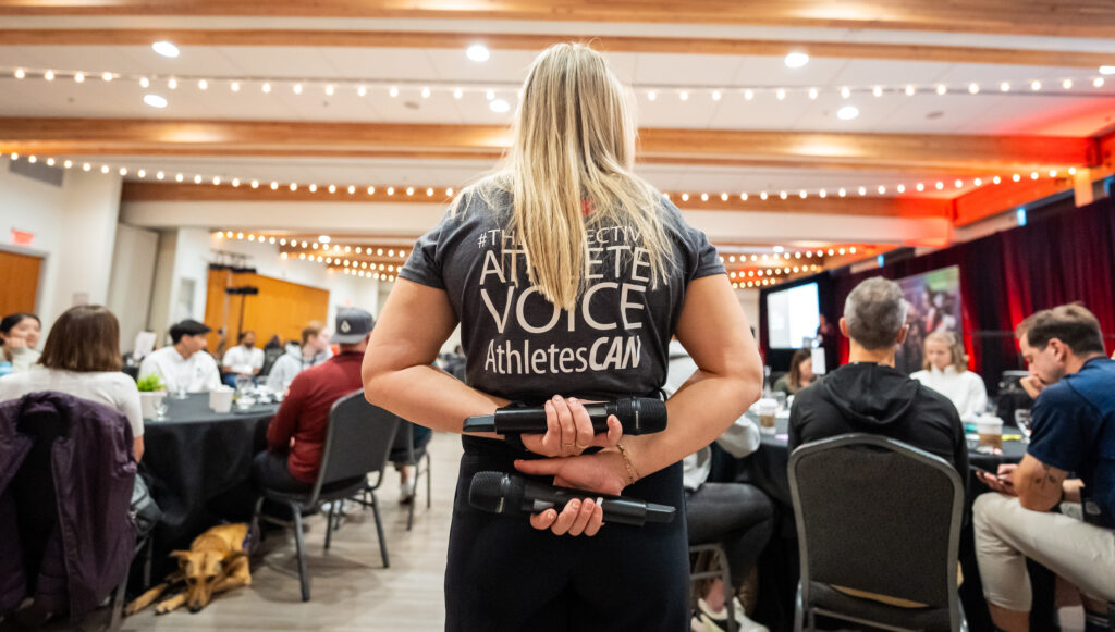 Highlights from the 2025 AthletesCan Forum and Awards at Winsport’s Markin McPhail Centre Legacy Room in Calgary, AB on October 3, 2025. (Photo: Dave Holland/AthletesCan).