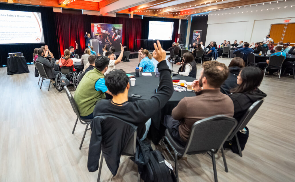 Highlights from the 2025 AthletesCan Forum and Awards at Winsport’s Markin McPhail Centre Legacy Room in Calgary, AB on October 3, 2025. (Photo: Dave Holland/AthletesCan).